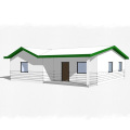 (WAS2502-95D)Prefab Modular Modern Light Steel Structure for Villa and House